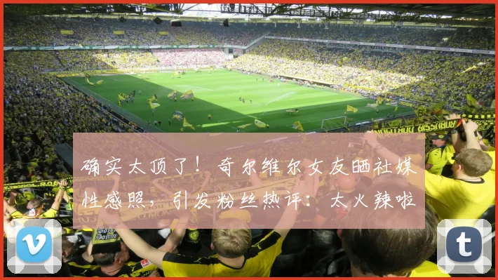 确实太顶了！奇尔维尔女友晒社媒性感照，引发粉丝热评：太火辣啦